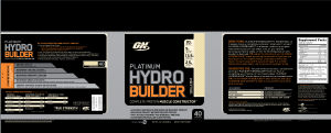 Platinum Hydro Builder Vanilla Bean