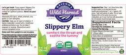 Label for Slippery Elm