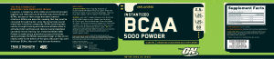 Instantized BCAA 5000 Powder