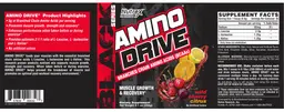 Label for Amino Drive Wild Cherry Citrus