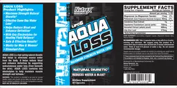 Label for Lipo6 Aqua Loss
