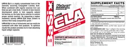 Label for Lipo6 CLA