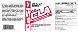 Label for Lipo6 CLA