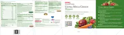 Label for Ultra Mega Green Women's Multivitamin