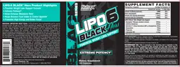 Label for Lipo-6 Black Hers