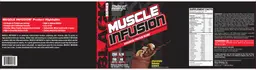 Label for Muscle Infusion Chocolate Banana Crunch