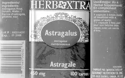 Label for Astragalus