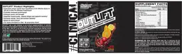 Label for Outlift Wild Cherry Citrus