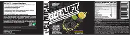 Label for Outlift Blackberry Lemonade