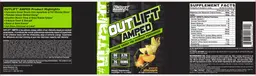 Label for Outlift Amped Peach Pineapple