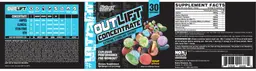 Label for Outlift Concentrate Sour Shox