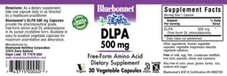 Label for DLPA 500 mg