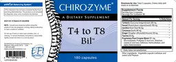 Label for T4 To T8 Bil