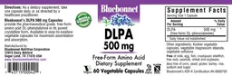Label for DLPA 500 mg