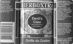Label for Devil's Claw