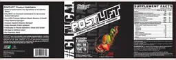 Label for Postlift Fruit Punch