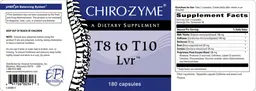 Label for T8 To T10 Lvr