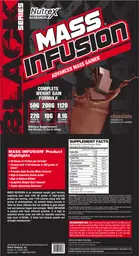 Label for Mass Infusion Chocolate