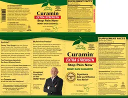 Label for Curamin Extra Strength