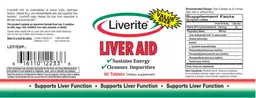Label for Liver Aid