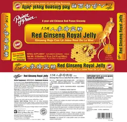 Label for Red Ginseng Royal Jelly