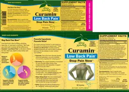 Label for Curamin Low Back Pain