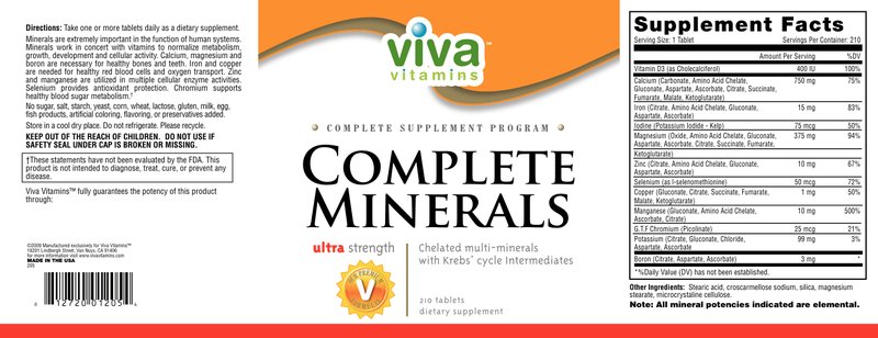 Complete Minerals Ultra Strength