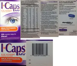 Label for I-Caps MV