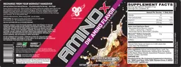 Label for AminoX Dr. Amino Flavor