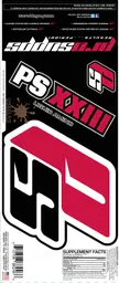 Label for PS XXIII Liquid Amino Chocolate