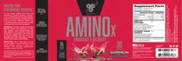 Label for AminoX Watermelon
