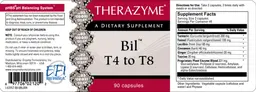 Label for Bil T4 To T8