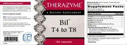 Label for Bil T4 To T8