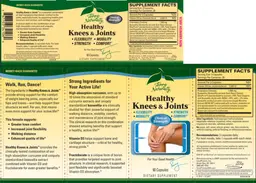 Label for Healthy Knees & Joints