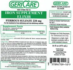 Iron Supplement Elixir