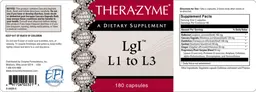 Label for LgI L1 To L3