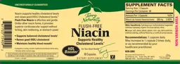 Label for Flush-Free Niacin