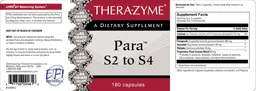 Label for Para S2 To S4