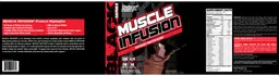 Label for Muscle Infusion Chocolate