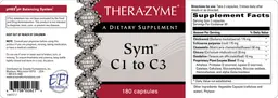 Label for Sym C1 To C3