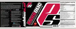 Label for Karbolic Super-Premium Muscle Fuel Power Punch