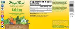Label for Calcium