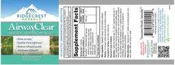 Label for AirwayClear