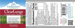 Label for ClearLungs