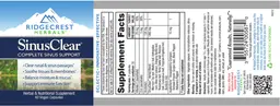 Label for SinusClear
