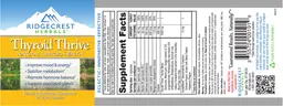 Label for Thyroid Thrive