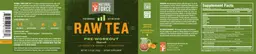 Label for RAW Tea Peach