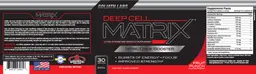 Label for Deep Cell Matrix Fruit Punch