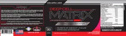 Label for Deep Cell Matrix Raspberry Lemonade