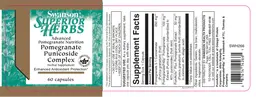 Label for Pomegranate Punicoside Complex